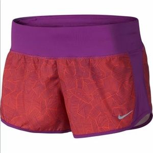 Nike Dri-Fit Geometric Drawstring Running Shorts